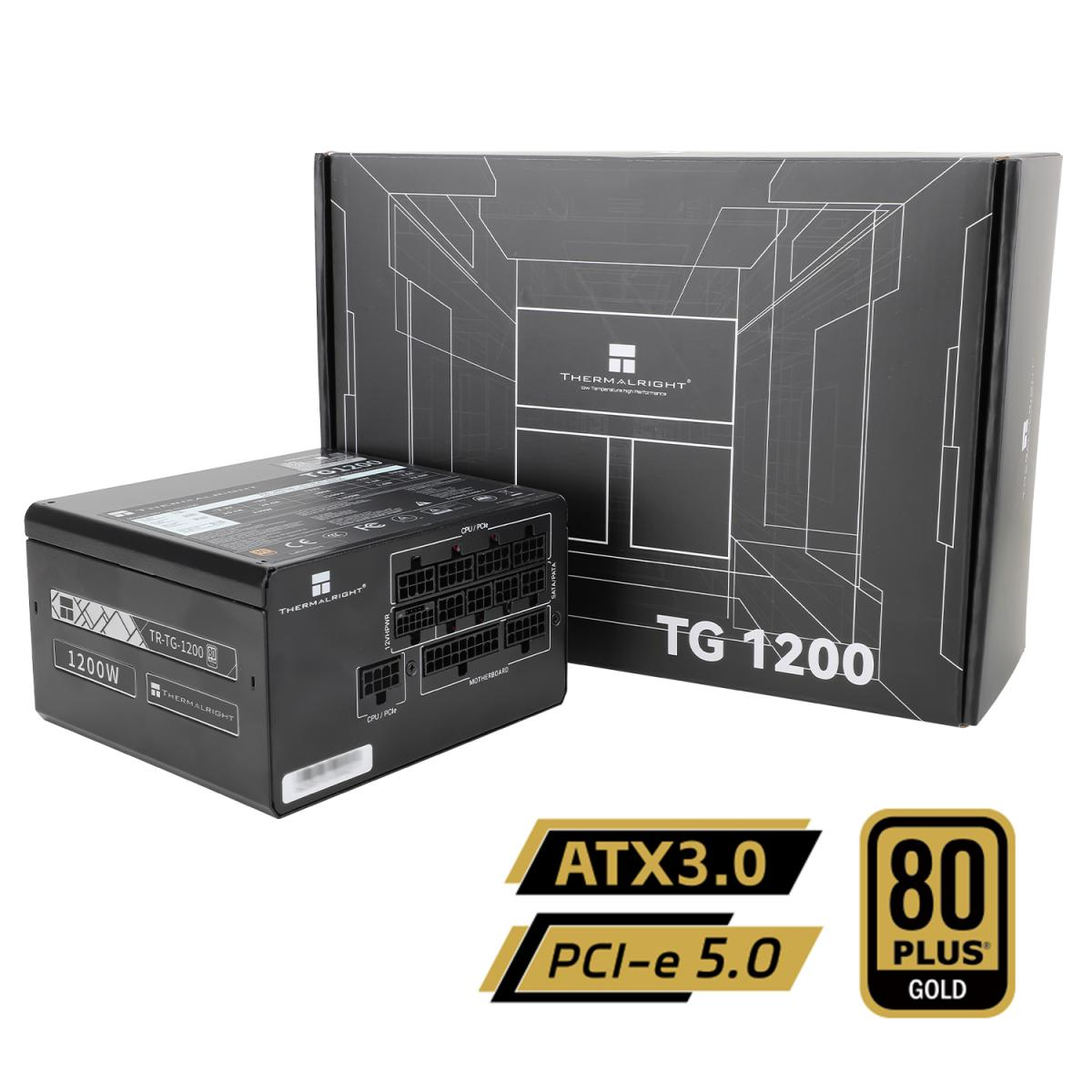 Thermalright TG1200 1200W Full Modular 80 PLUS Gold Thermalright TG1200 1200W Full Modular 80 PLUS Gold